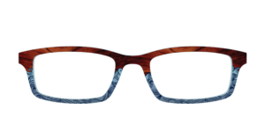 The Blue Wood Waves Crystal