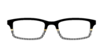 The Chic Stripes Crystal with Gold Foil