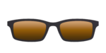 The Polarized Gold Reflective Sun Top