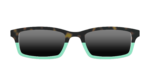 The Polarized Matcha Split Sun Top