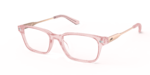The Finley - Pink Clear Acetate Rose Gold Metal