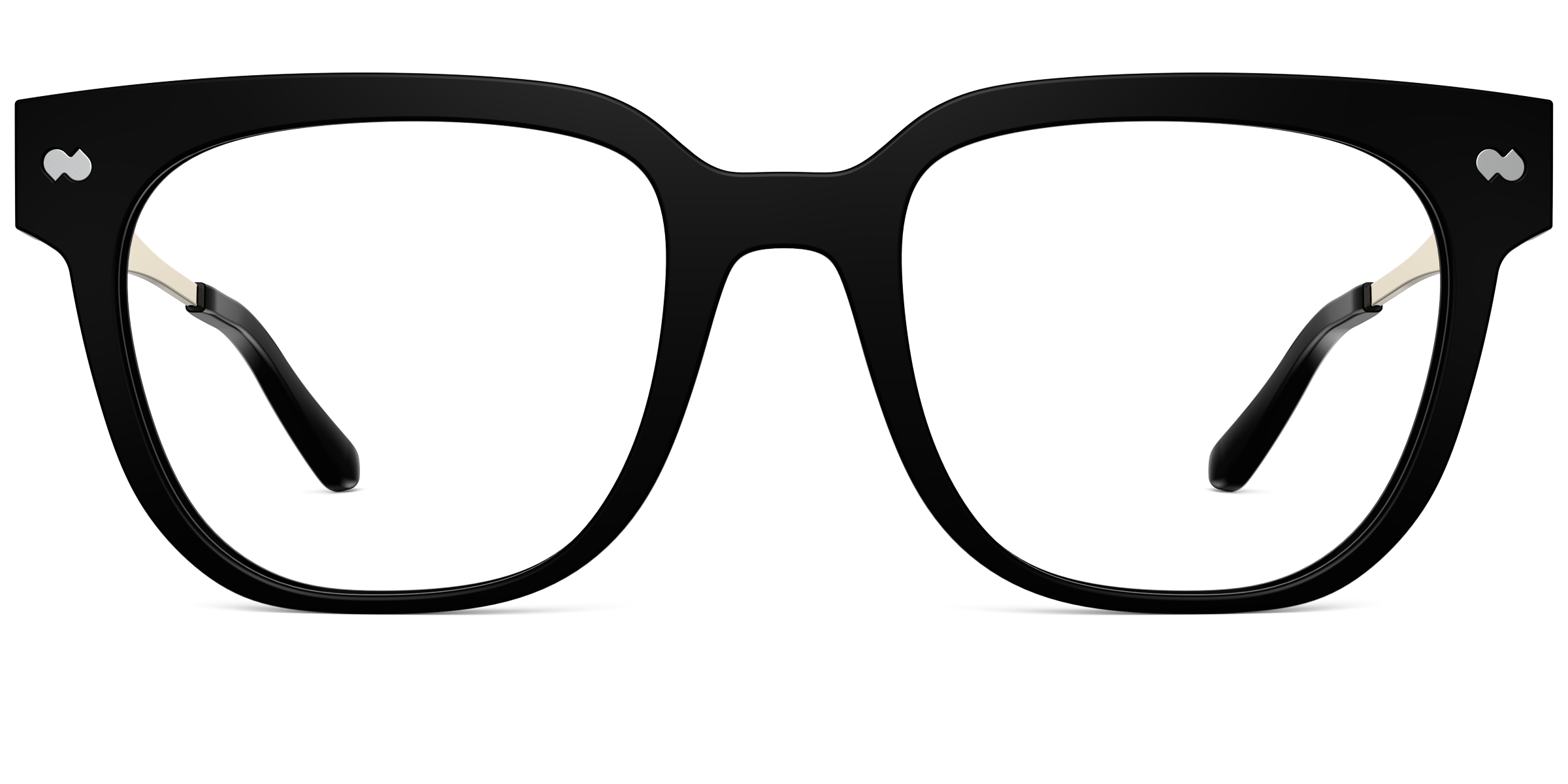 The Murphy - Black Acetate Gold Metal - Image 2
