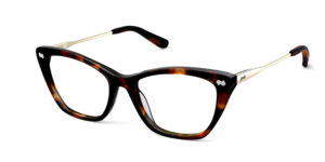 The Wanda - Tortoise Acetate Gold Metal
