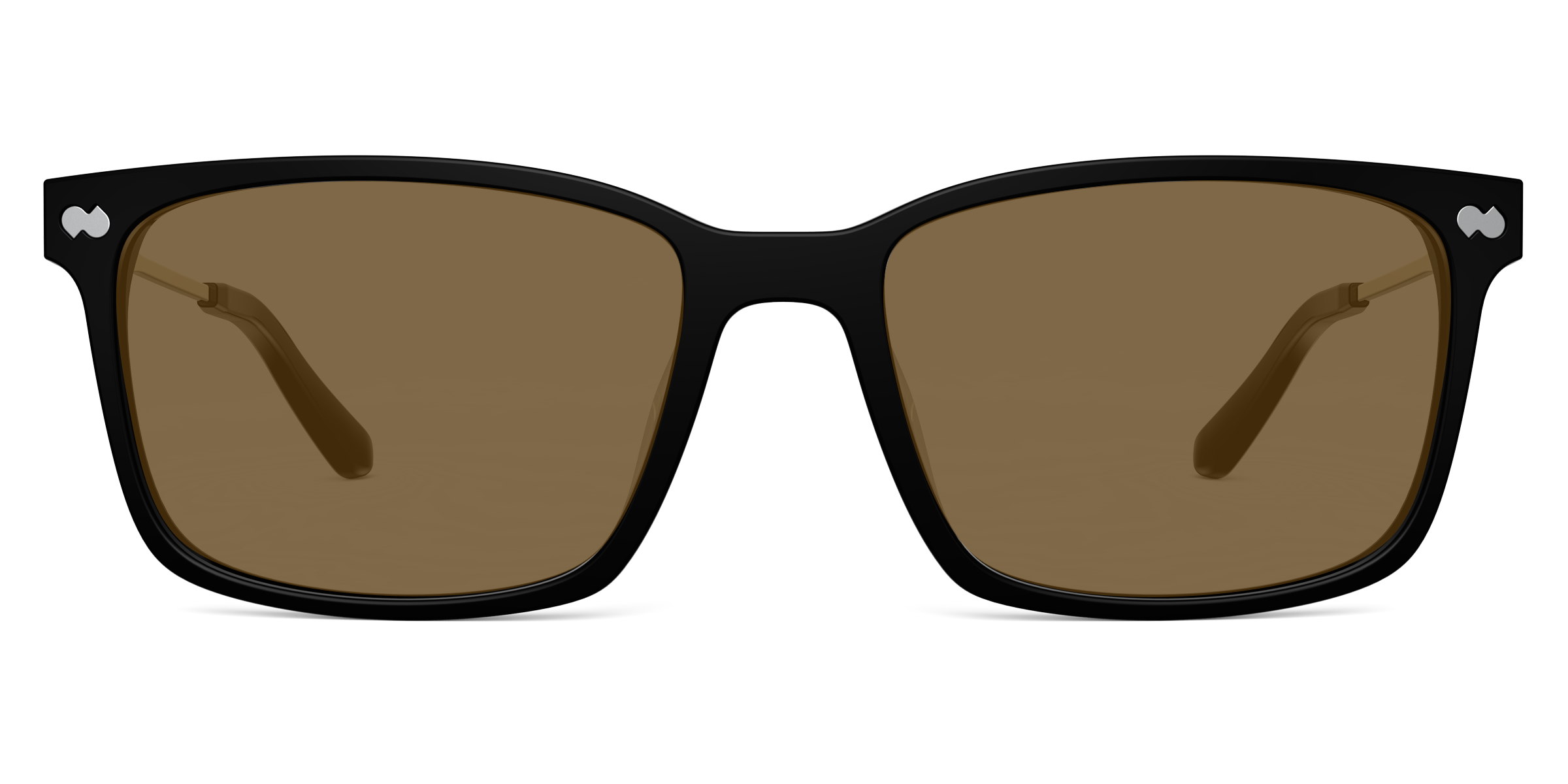 The Kirby - Black Acetate Gold Metal - Image 5