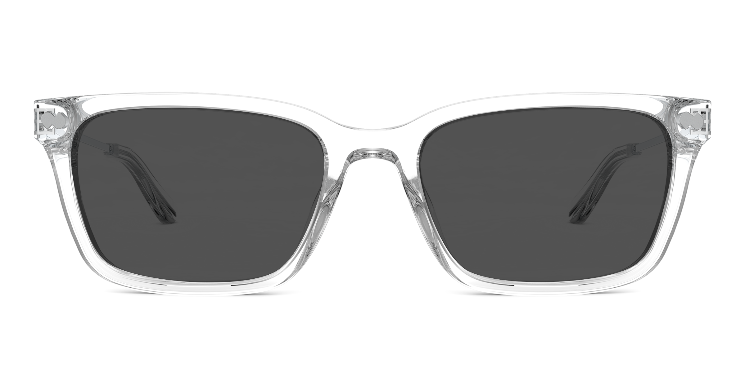 The Larkin - Crystal Clear Acetate Silver Metal - Image 4
