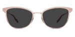 The Georgia - Rose Gold Metal Sun