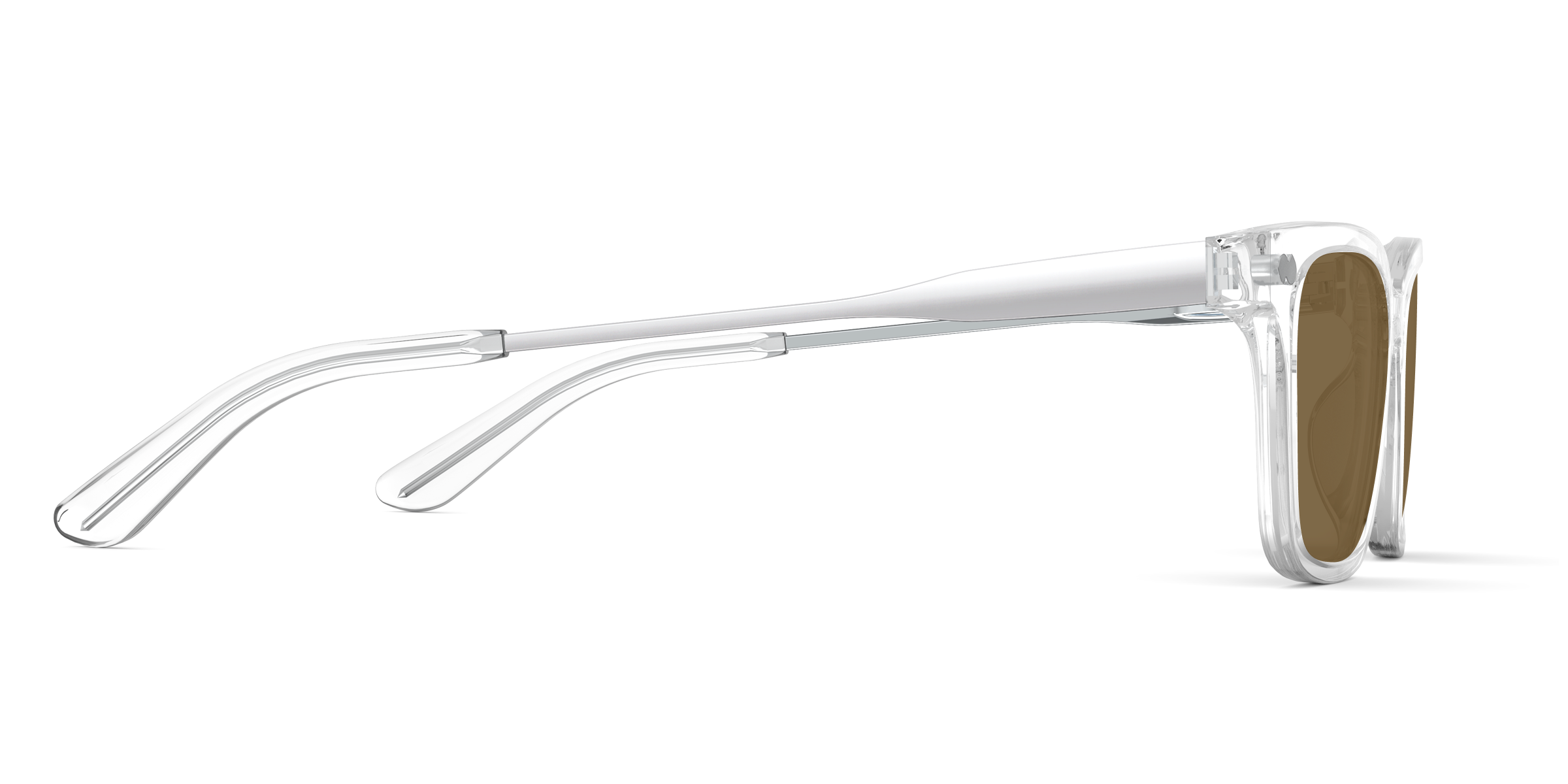 The Larkin - Crystal Clear Acetate Silver Metal Sun - Image 6