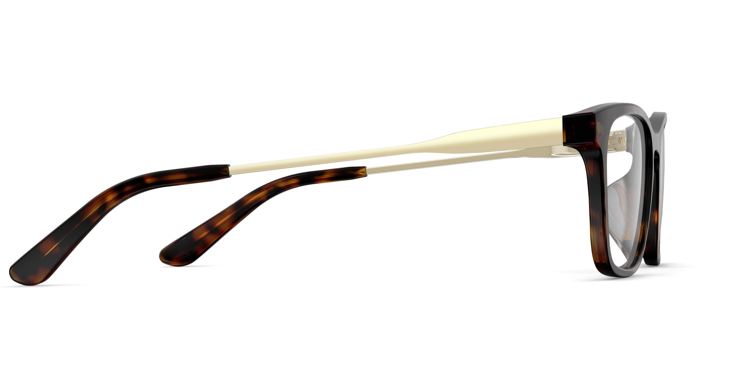 The Casper - Tortoise Acetate Gold Metal - Image 3