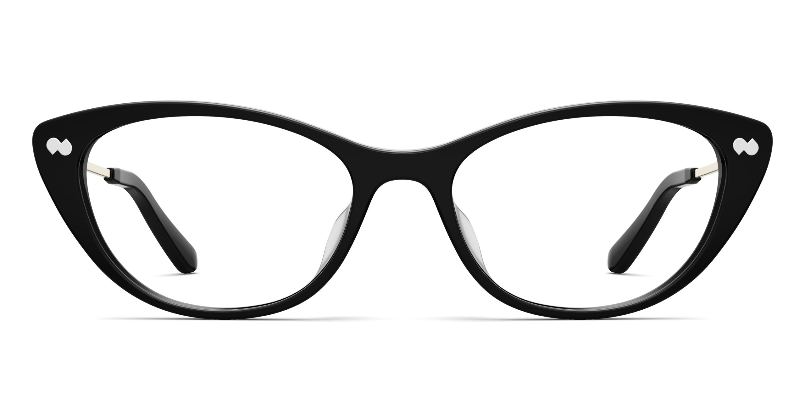 The ella - Black Acetate Gold Metal - Image 2