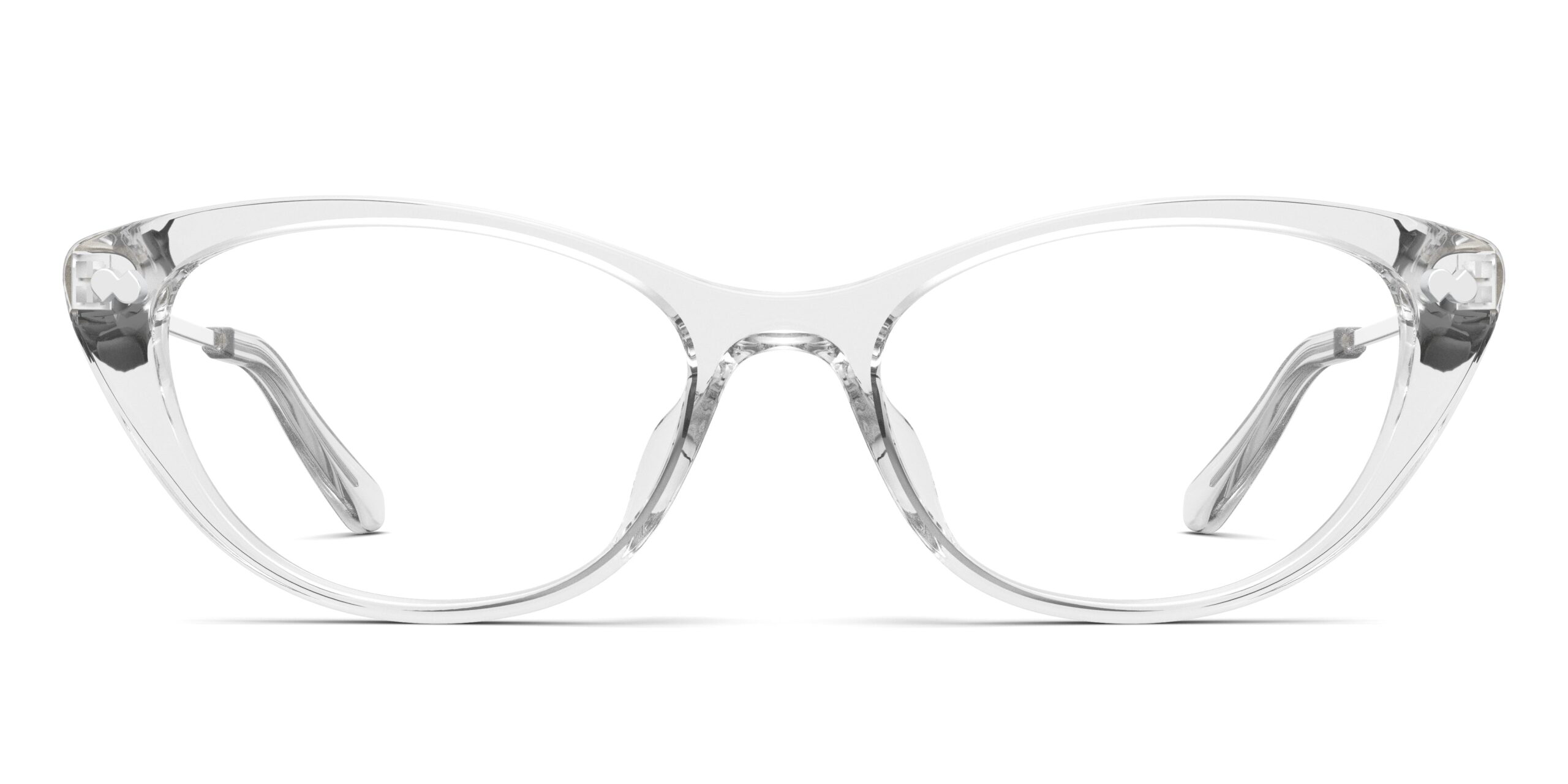 The ella - Crystal Clear Acetate Silver Metal - Image 2