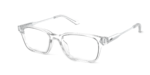 The Finley - Crystal Clear Acetate Silver Metal