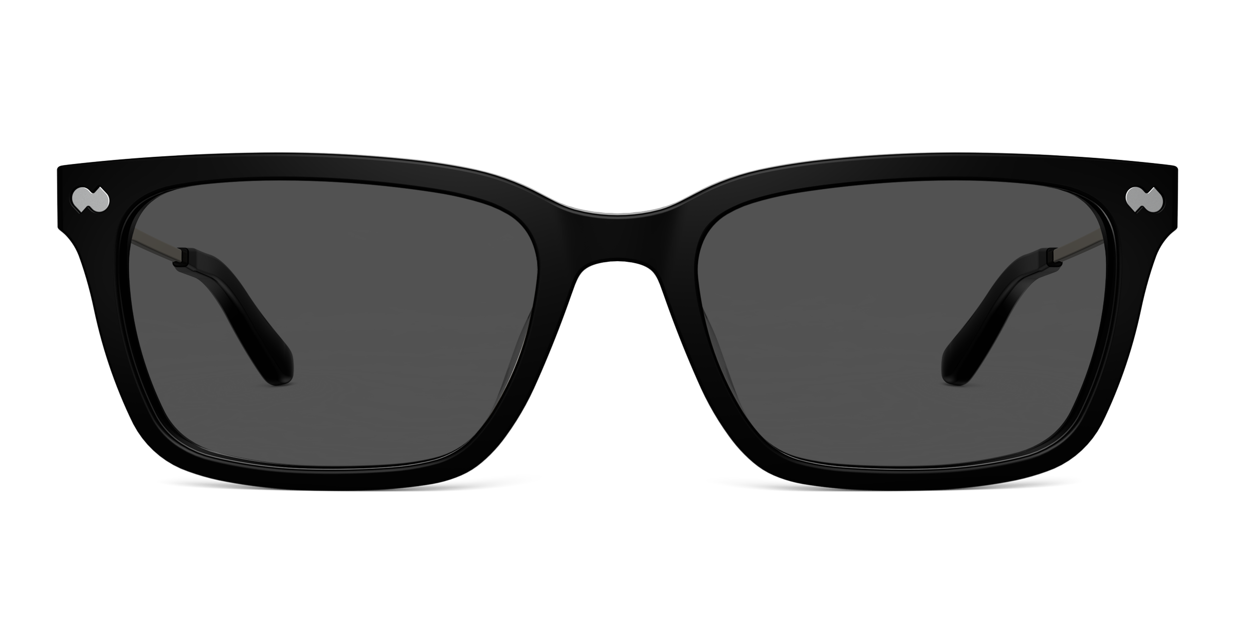 The Larkin - Black Acetate Gold Metal Sun - Image 3
