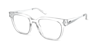The Murphy - Crystal Clear Acetate Silver Metal