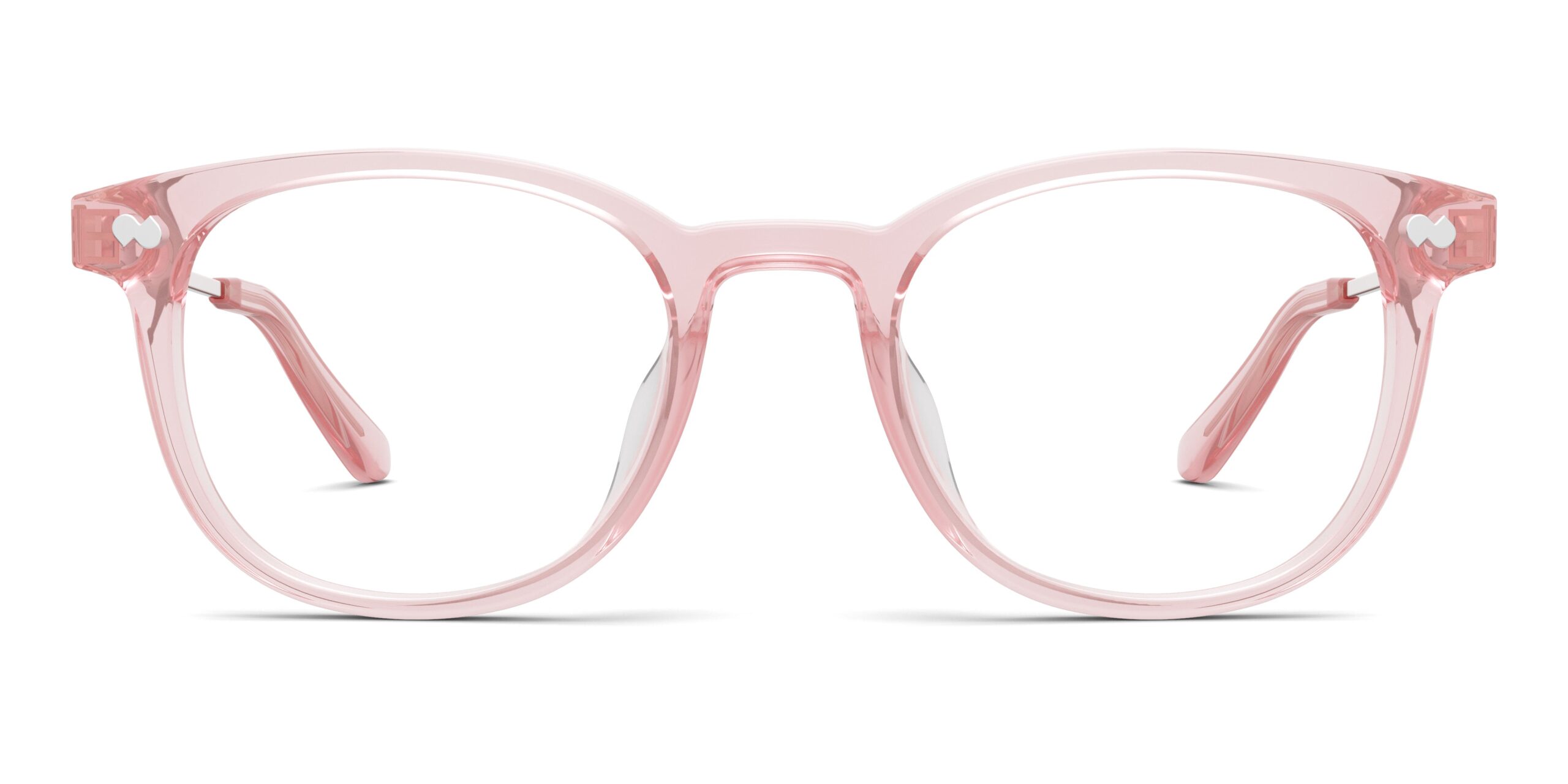 The Reese - Pink Clear Acetate Rose Gold Metal - Image 2